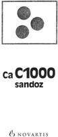 Ca C1000 sandoz NOVARTIS
