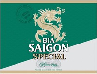 BIA SAIGON SPECIAL Yakima Hops PREMIUM QUALITY BEER FROM VIETNAM INTERNATIONAL BEER AWARDS GOLD MEDAL EST. 1875