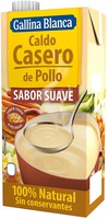 Gallina Blanca Caldo Casero de Pollo SABOR SUAVE 100% Natural Sin conservantes