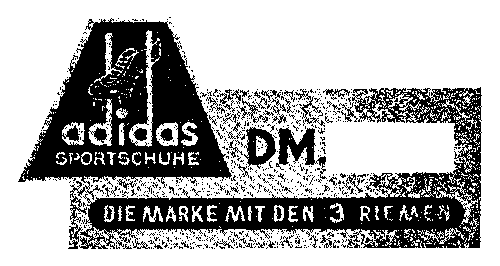 adidas SPORTSCHUHE DIE MARKE MIT DEN 3 RIEMEN
