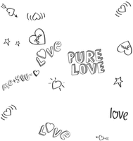 PURE LOVE LOVE you love LOVE Me+you= you