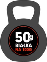 50g BIAŁKA NA 100G