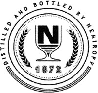 N 1872 DISTILLED AND BOTTLED BY NEMIROFF