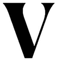 V