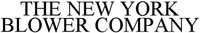 THE NEW YORK BLOWER COMPANY