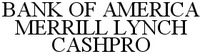 BANK OF AMERICA MERRILL LYNCH CASHPRO