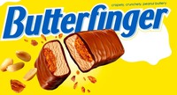 Butterfinger crispety, crunchety, peanut buttery