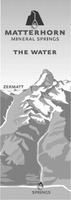 MATTERHORN MINERAL SPRINGS THE WATER ZERMATT