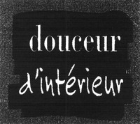 douceur d'intérieur