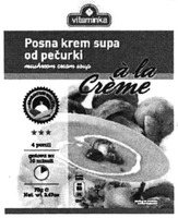 Posna Krem supa od pecurki à la Crème