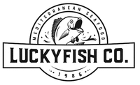 LUCKYFISH CO. MEDITERRANEAN SEAFOOD 1986
