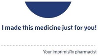 I made this medicine just for you! Your ImprimisRx pharmacist