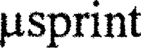 µsprint