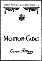 MOUTON-CADET Baron Philippe