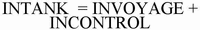 INTANK = INVOYAGE + INCONTROL
