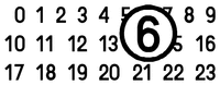 0123456789101112131617181920212223