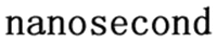 nanosecond