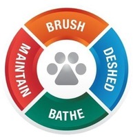 BRUSH DESHED BATHE MAINTAIN