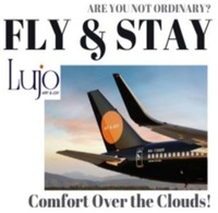 ARE YOU NOT ORDINARY? FLY & STAY Lujo ART & JOY Comfort Over the Clouds!