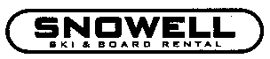SNOWELL SKI & BOARD RENTAL