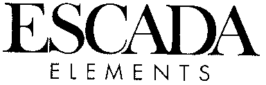 ESCADA ELEMENTS