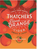 FAMILY CIDER MAKERS EST.1804 THATCHERS Blood ORANGE CIDER SWEET & JUICY MADE WITH BLOOD ORANGE SINCE 1804 SOMERSET MYRTLE FARM