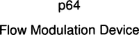 p64 Flow Modulation Device