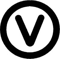 V