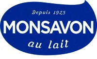 Depuis 1925 MONSAVON au lait