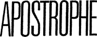 APOSTROPHE