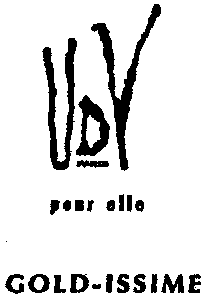 UDV PARIS pour elle GOLD-ISSIME