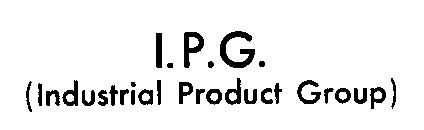 I.P.G. (Industrial Product Group)