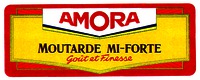 AMORA MOUTARDE MI-FORTE Goût et Finesse