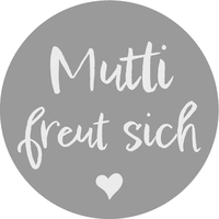 Mutti freut sich