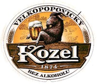 VELKOPOPOVICKY Kozel 1874 BEZ ALKOHOLU