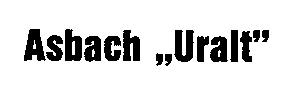 Asbach Uralt