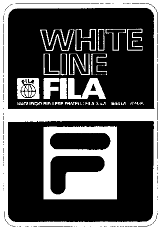 WHITE LINE FILA F