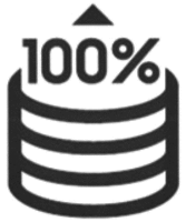 100%