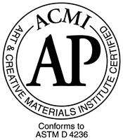 ACMI AP ART & CREATIVE MATERIALS INSTITUTE CERTIFIED Conforms to ASTM D 4236
