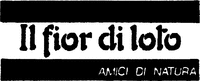 Il fior di loto AMICI DI NATURA