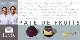 la vie PÂTE DE FRUITS Berning's