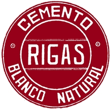 RIGAS CEMENTO BLANCO NATURAL