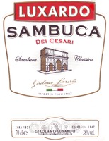 LUXARDO SAMBUCA DEI CESARI Sambuca Classica Girolamo Luxardo