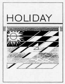 HOLIDAY