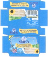 Mario FILETTI DI SGOMBRO ALL'OLIO DI GIRASOL