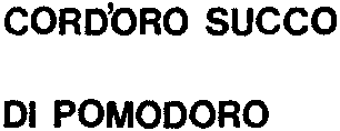 CORD'ORO SUCCO DI POMODORO