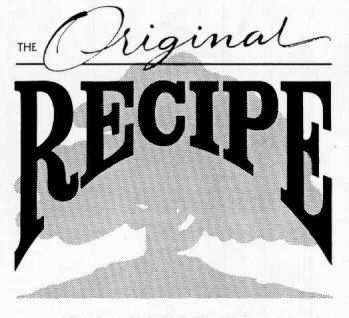 THE Original RECIPE