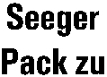 Seeger Pack zu