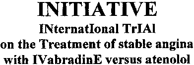 INITIATIVE INternatIonal TrIAl on the Treatment of stable angina with IVabradinE versus atenolol