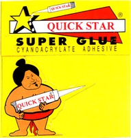 QUICK STAR SUPER GLUE CYANOACRYLATE ADHESIVE